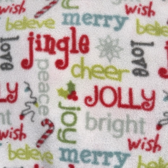 Cannon Fleece King Size Christmas Holiday Sheet Set NEW in Bag - Super Soft - Picture 3 of 4